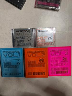 BIGBANG Live Konzert CD + Fotobuch + DVD Gebraucht