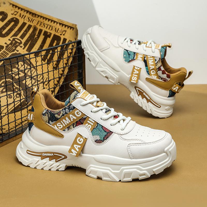 New Fashion New Men's Fashion Casual Low Top Sports Shoes Students Thick Sole Comfortable Sneakers Boys Male Classic Breathable Basketball Shoes