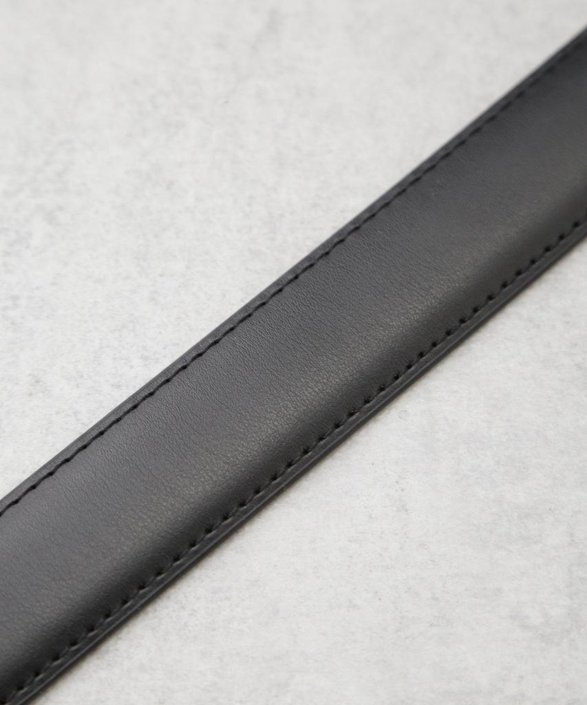 [Nano Universe] Split Leather Belt 1 Men's F Black 672-6150203