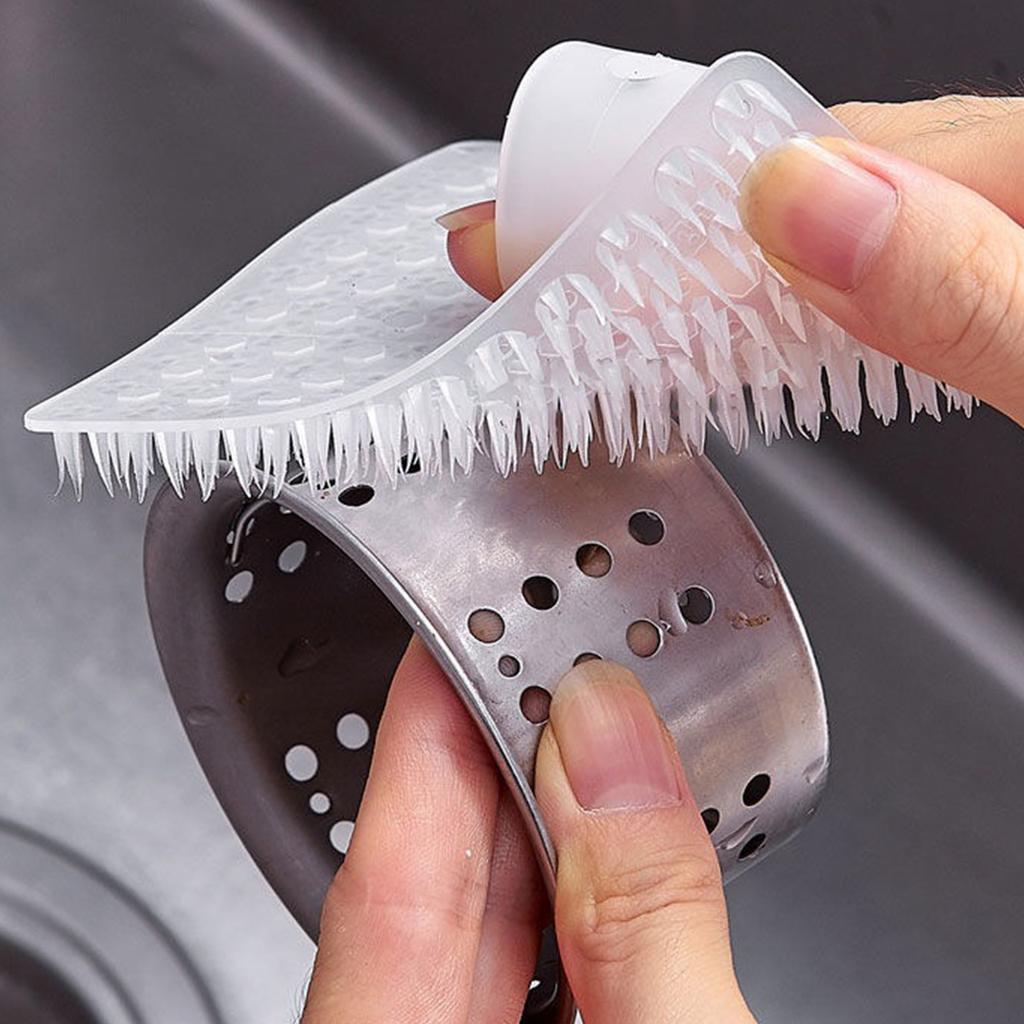 Multi-Functional Kitchen Vegetable and Fruit Cleaning Brush with Soft Bristles and Ergonomic Handle for Efficient Dirt Removal and Easy Use
