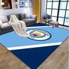 Manchester City FC Pattern Rug, Indoor/Outdoor Mat, for Picnic, Gameroom, Bedroom, Office, Living Room, Home Decor Carpet, Birthday Gift