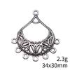 2025 Trend Accesories Water Drop Earring Connector Accessories Parts Ornaments For Home Accessories Parts