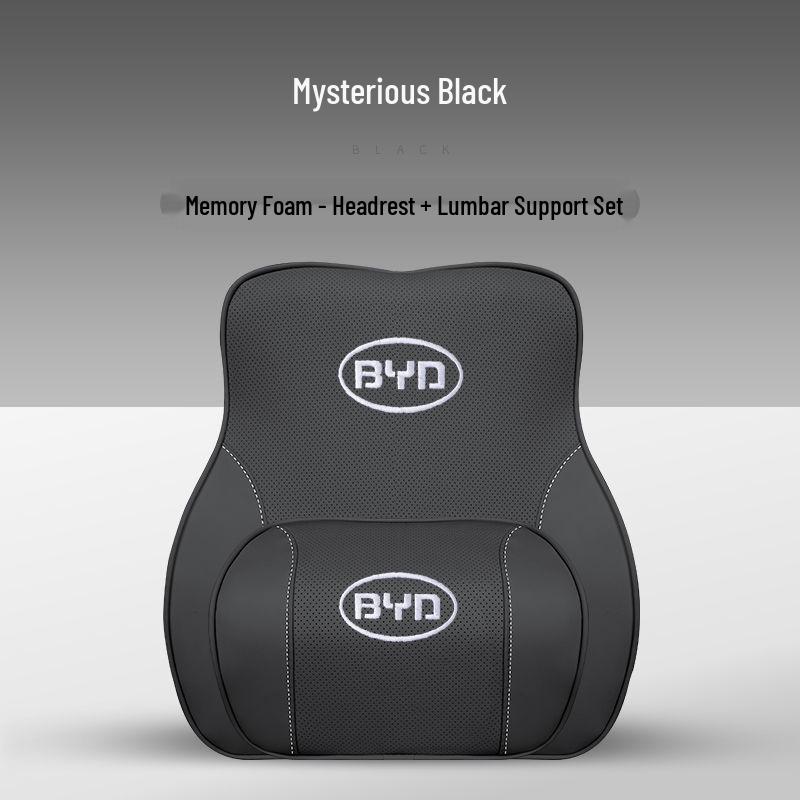 BYD Tang Gen 2 Headrest Neck Pillow & Lumbar Support for Yuan Song Qin E5 F3 Song MAX Cars.