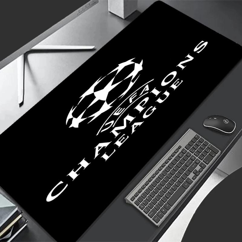 UEFA Champions League Theme Premium Non-slip Mouse Pad with Stitched Edges,Durable Rubber Material,for Desktop & Gaming Great Gifts