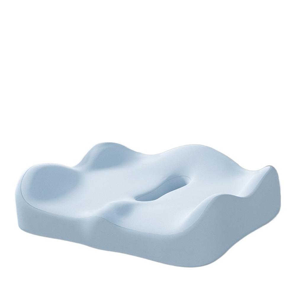 

Подушка для автомобильного сиденья из пеноматериала с эффектом памяти, удобная подушка для стула, новая ортопедическая подушка для копчика синий