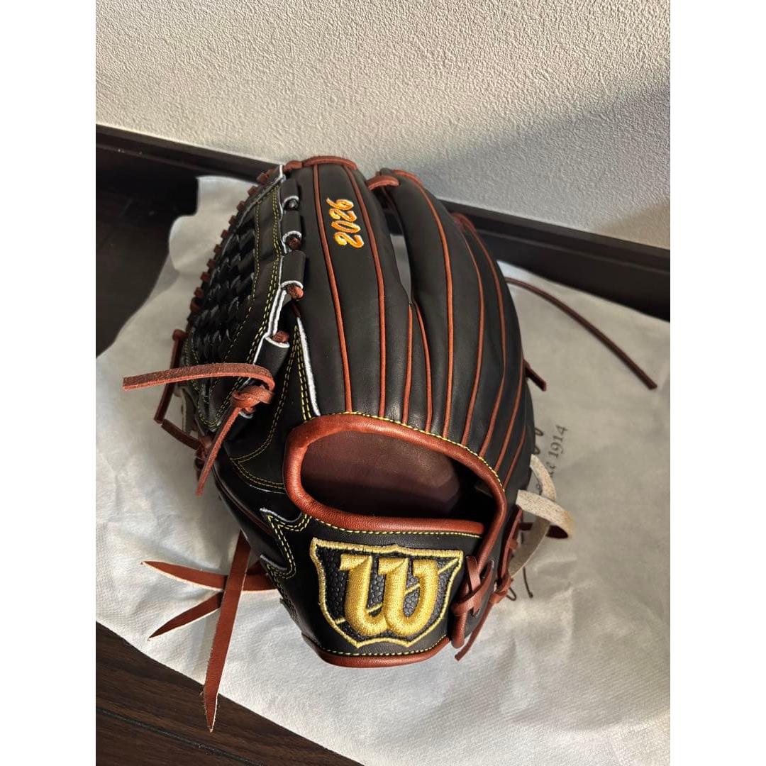 Used Wilson Wilson DS type unused left handed ordered glove glove