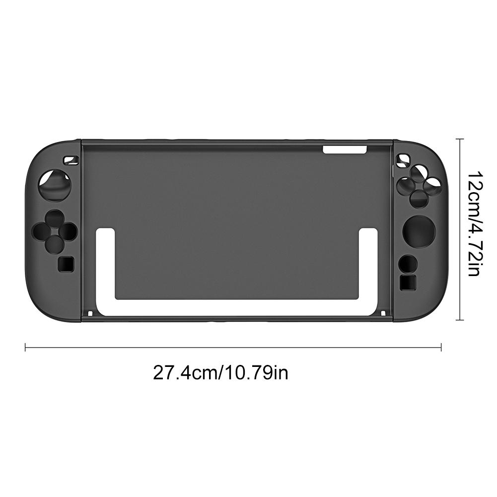 Soft Ergonomic Handle Grip Cover for Nintendo for Switch 2 Gaming Console TPU+PC Protector Protective Case Console Accessories