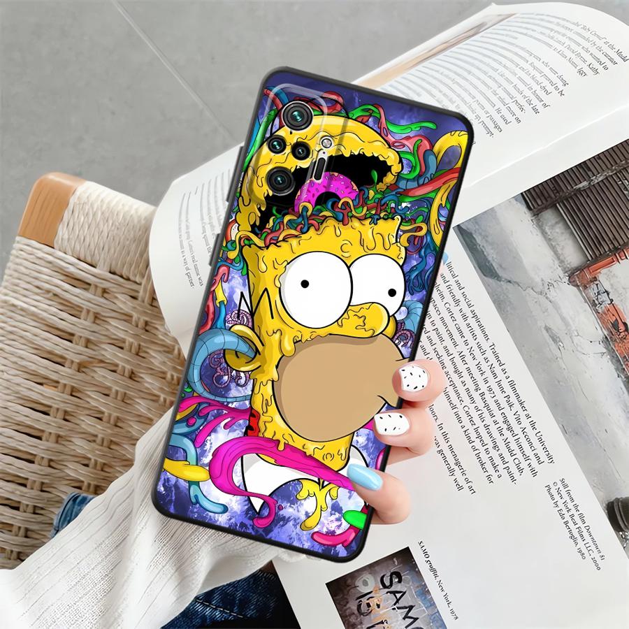 

Case for Xiaomi Redmi Note 11S 10 9 8 Pro 10S 9s 12S 11 13 12 Pro Plus Funda Phone Cover The S-simpsons Cartoon Redmi Note 10 Lite