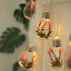 Simulation Flower Lights String Lights Scene Arrangement Bulb Horn Flower Decoration String Lights