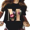 Polyester 100% New Short-sleeved T-shirt Female Summer Students Round Neck Loose Large Size Women's Casual Short-sleeved Blouse