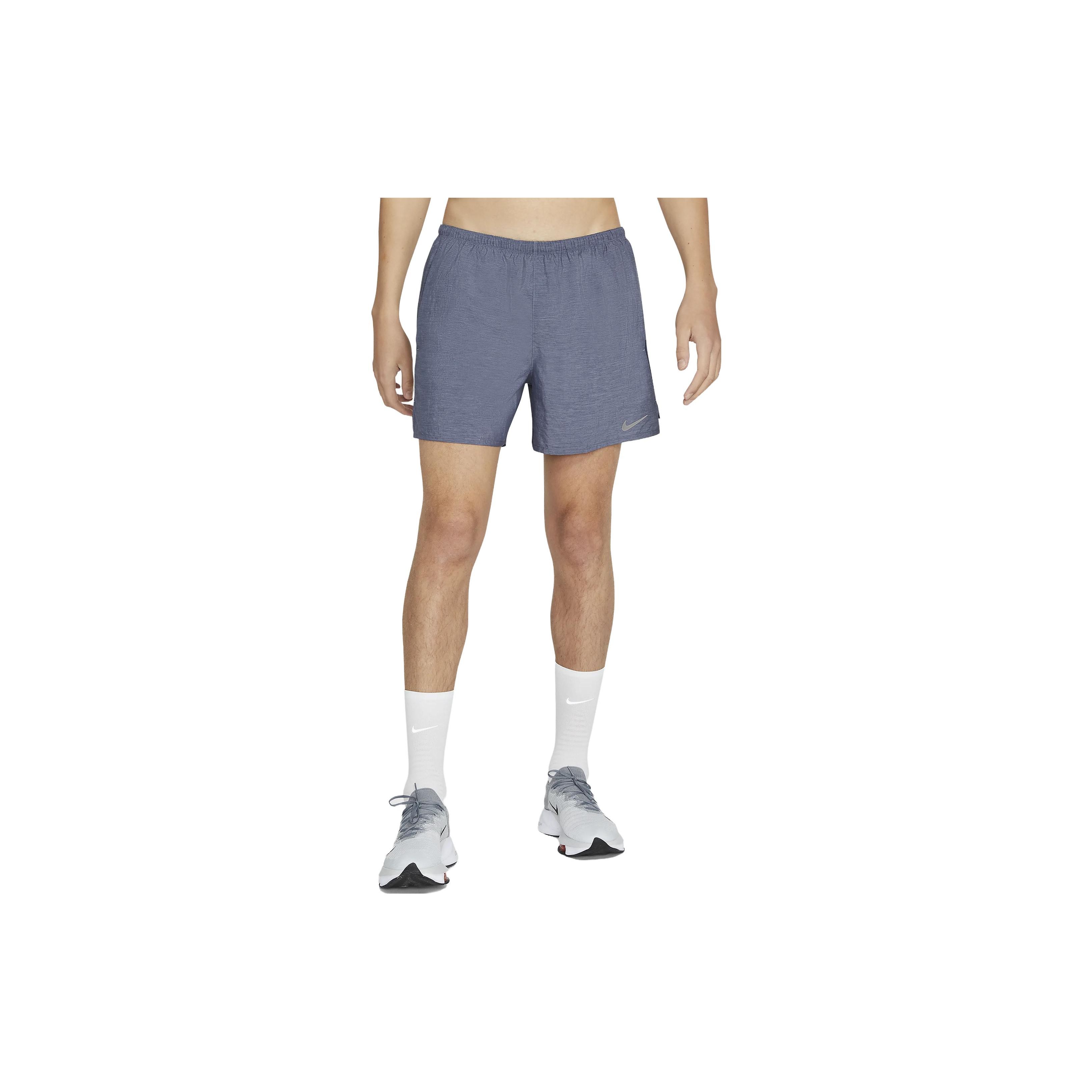 

Nike Спортивные шорты Challenger Solid Logo с эластичной талией, мужские шорты, черный сапфир CZ9063-451 XXL