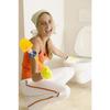 Funny Toilet Brush,Prank Toilet Brush Cleaner, Funny Toilet Scubber,Make Toilet Great Again, Commander In Crap (Thumb Up Toilet Brush)