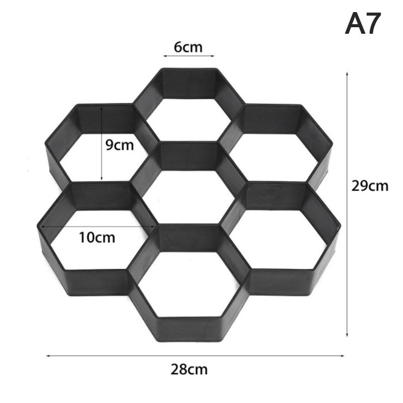 Concrete Molds Garden Floor Diy Paving Mould Home Garden Path Maker