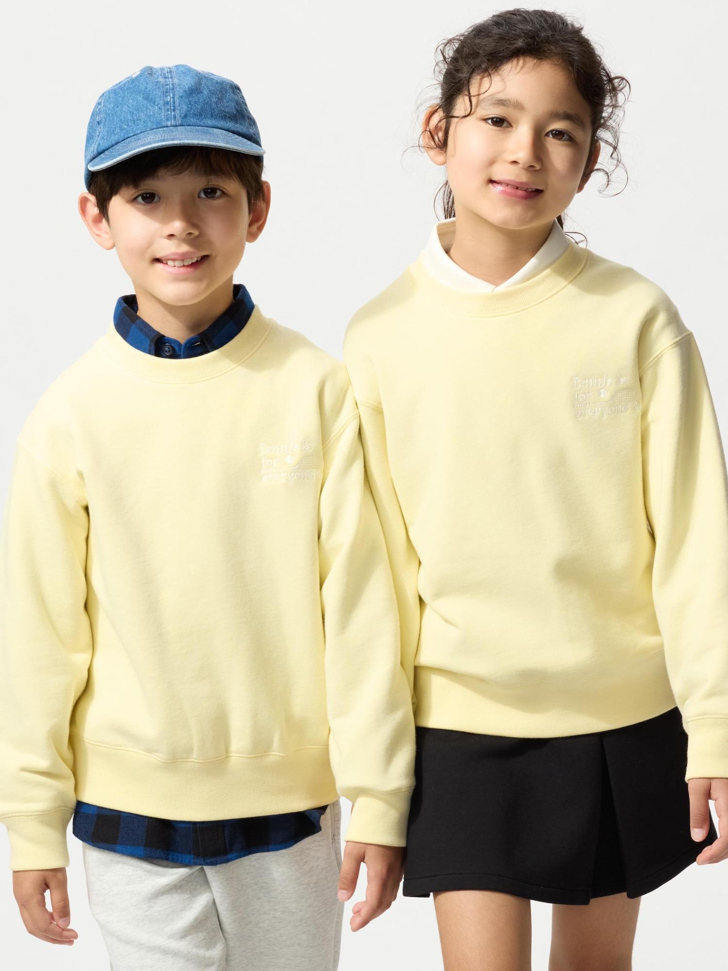 

Свитшот Uniqlo Kids Ultra Stretch с рисунком B 41 YELLOW/KIDS 160