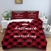 Christmas 3D Printing Digital Printing Bedding Set Duvet Cover Comforter Bed Single Twin Full King Queen Size Bedding Set Kids