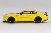 Sunrich MINI GT Ford Mustang Triple Yellow Finished Model 1/64 LBWORKS (Right-Hand Drive) MGT01077-R