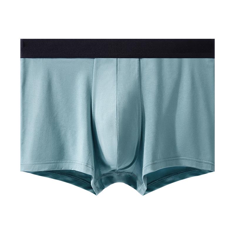 60s Style Men's Lenzing Modal Mid-Rise Antibacterial Breathable Boxer Briefs