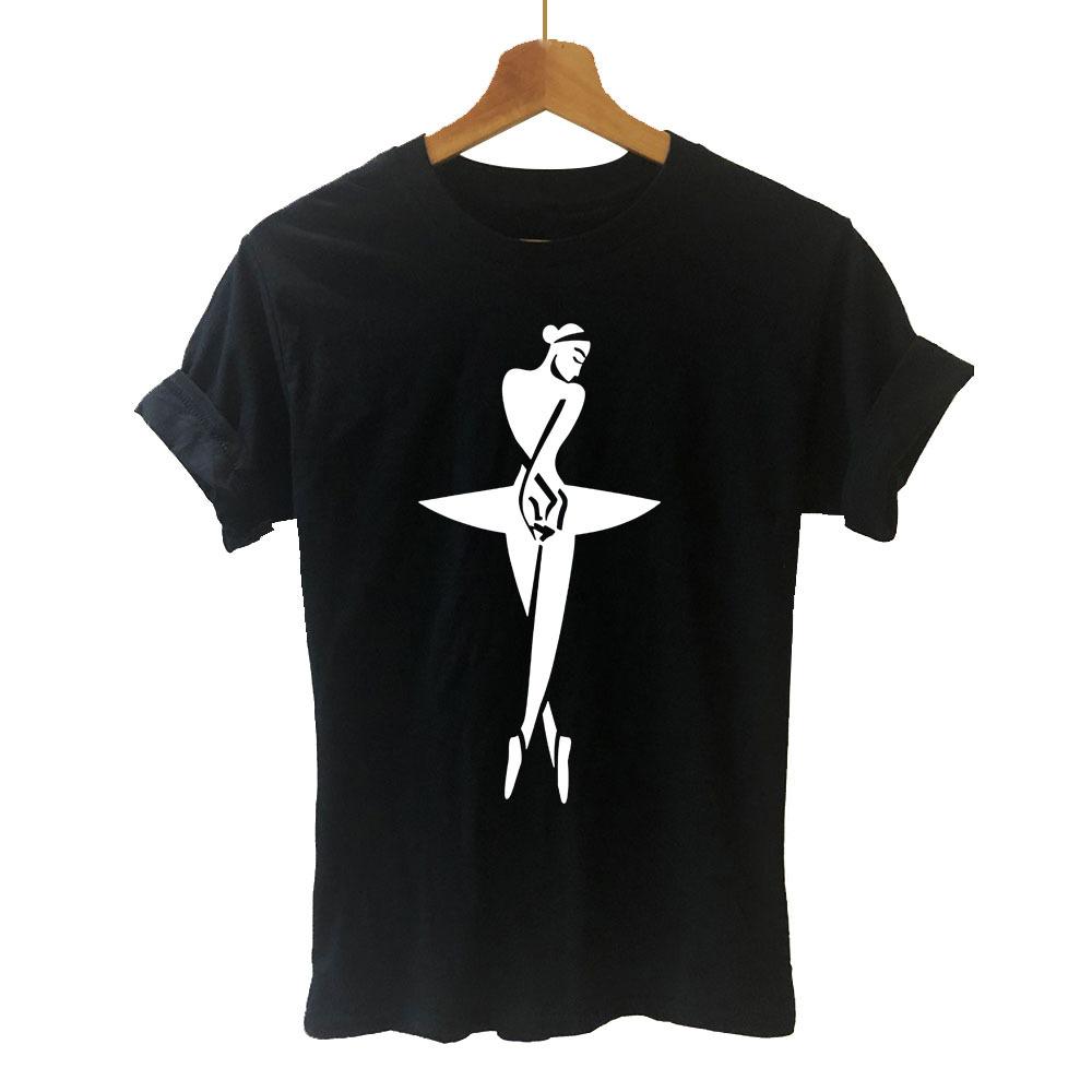 Ballet Dancer Harajuku T Shirt Funny T-shirt Women Tops Oversized T Shirt Graphic T Shirts Aesthetic Clothes