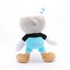 2Pcs Cuphead Plush Doll Toys Mugman Game Doll Toys Adventure Soft Stuffed Plush For Kids Birthday Gift