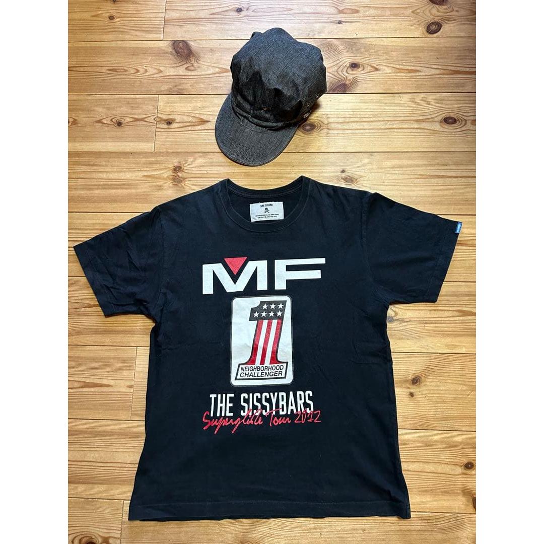Used Neighborhood Challenger T-shirt Bonus Hat Harley No. #1