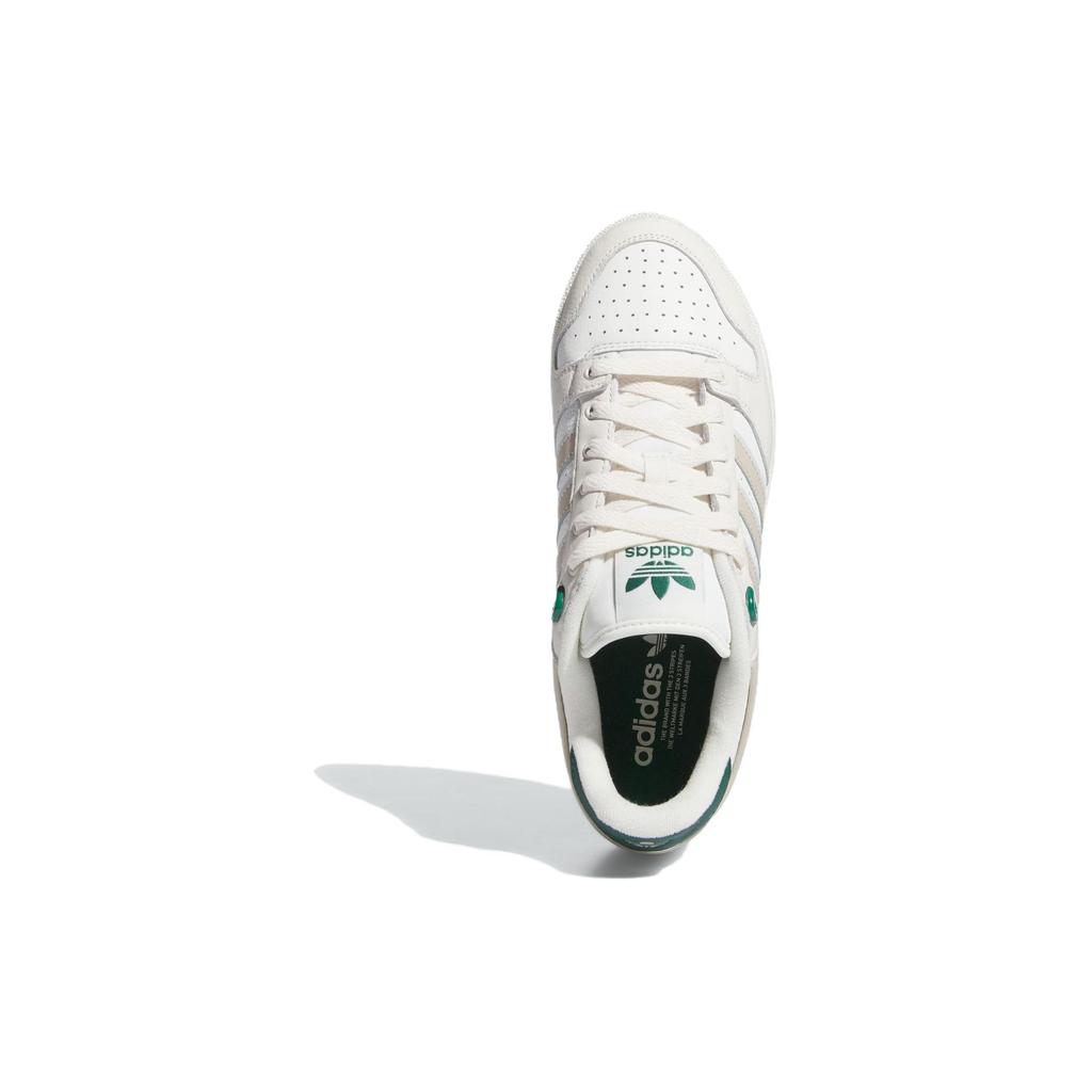 Adidas Originals Centennial Non-Slip Shock Absorbing Durable Low-Top Skate Shoes Unisex Skate Shoes White Green ID6214