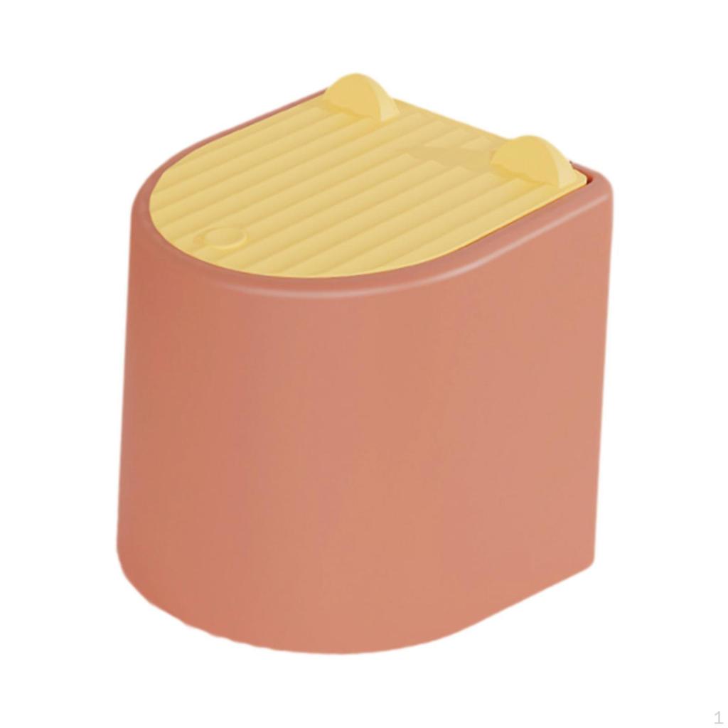 Litter Can, Push Button Cat Box for Counter, Coffee Table, Living Room And Home