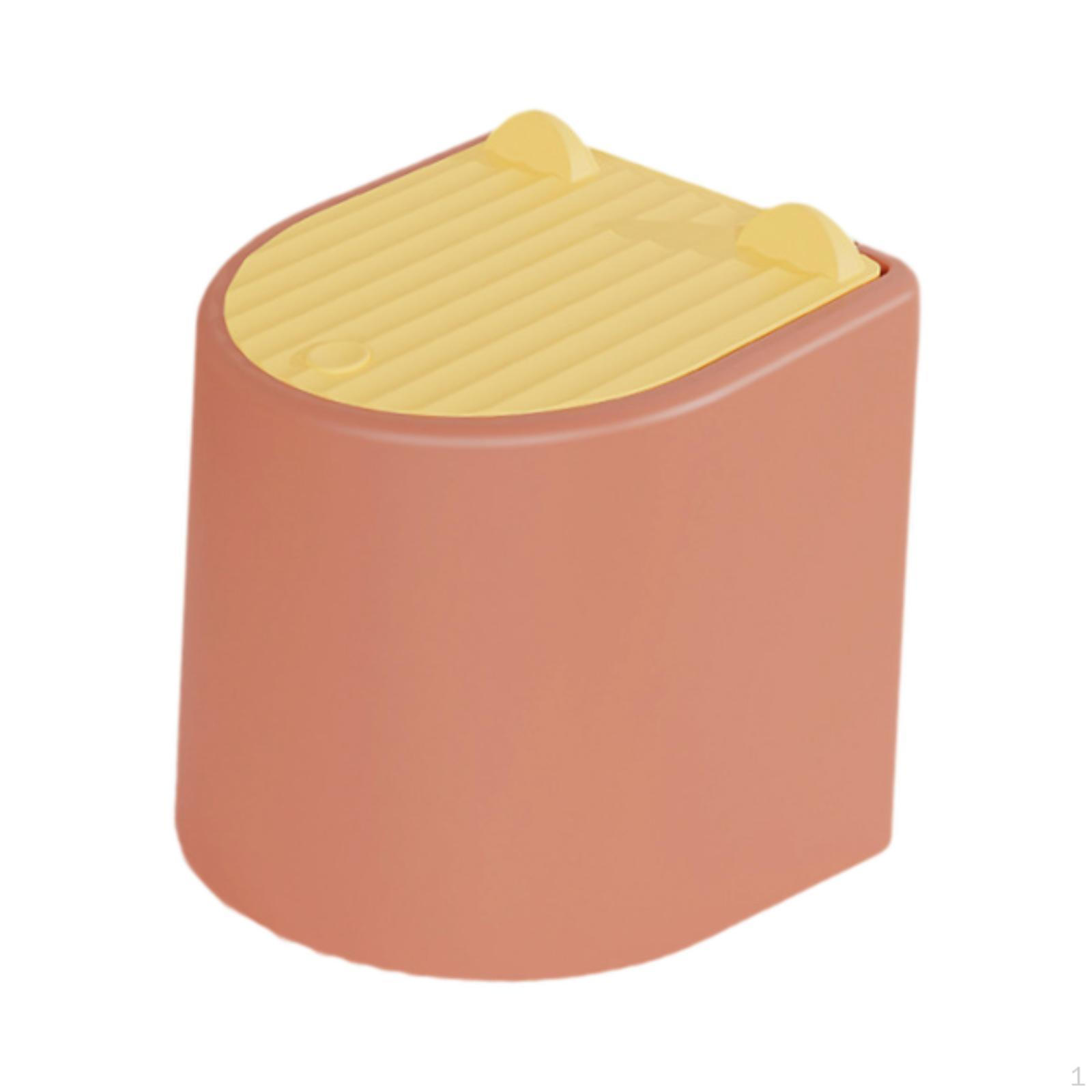 

Туалет, кнопочный кошачий лоток для прилавка, журнального столика, гостиной и дома orange red