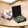 PU Animals & Flowers Diamond Painting Notecard Box Gem Art Sticky Note Holder Rhinestones Post It Dispenser for Home Office