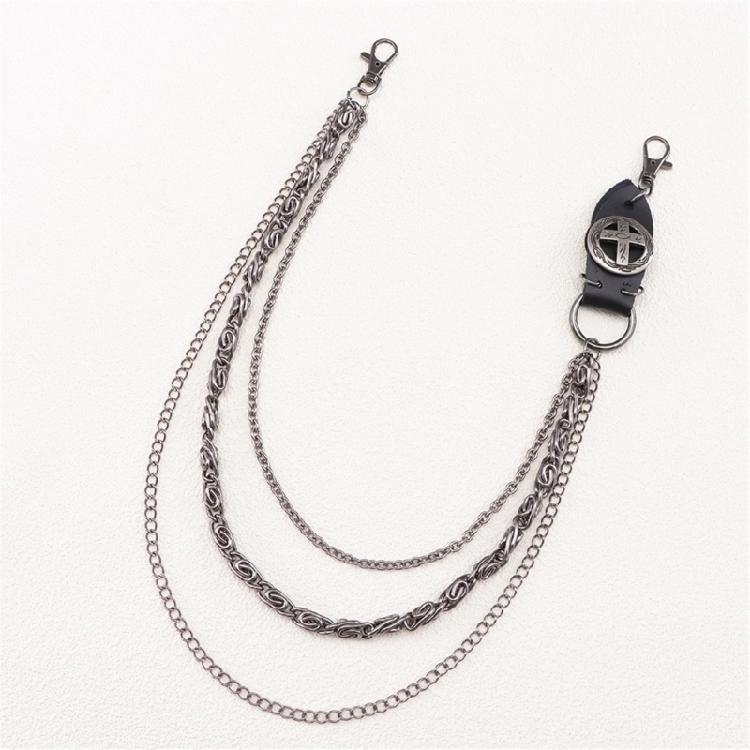 Tassels Chain Belt Personality Charm Belt Fashionable Studded Metal Chain Belt for Everyday and Event Use