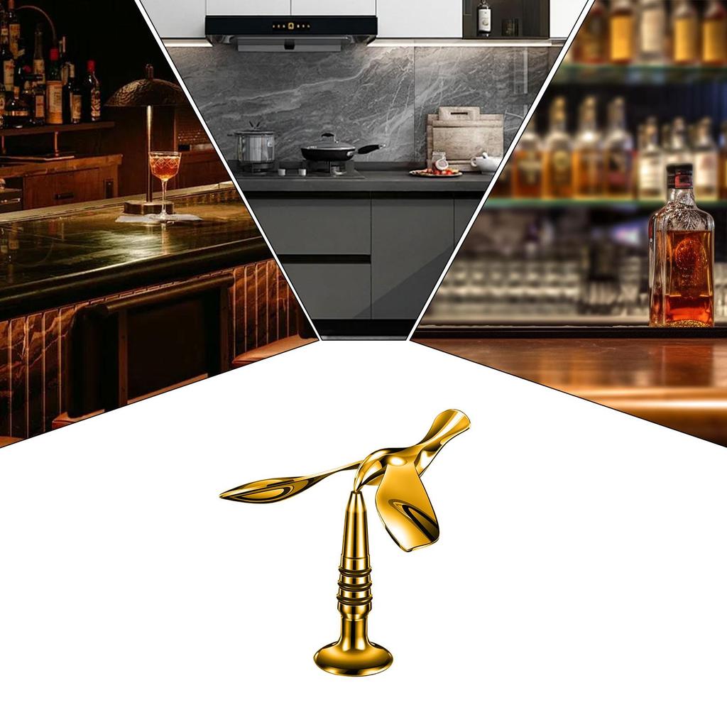 Beer Bottle Openers Manual Bottle Lids Opener Kitchen Tool Balanced Bird Bottle Opener for Soft Drinks, Bar, Kitchen