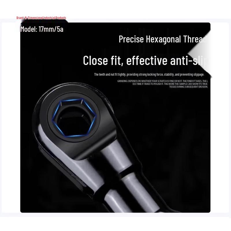 Pneumatic Through-Hole Ratchet Wrench