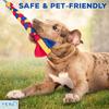 YES4QUALITY Flirt Pole for Dogs - Safe & Strong for Large Breeds with Nylon Cord - Spring Pole for Tug of War, Interactive Play & Puppy Training -