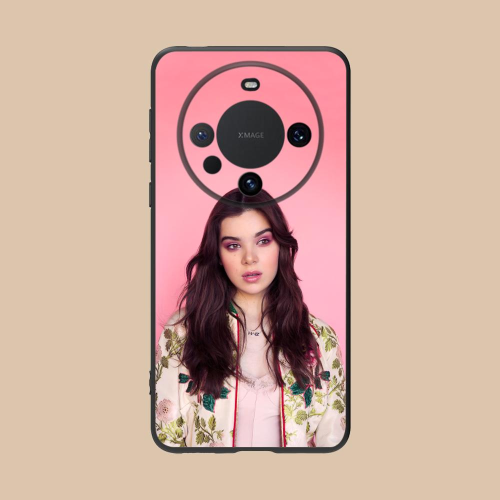 Hailee Steinfeld Matte TPU Mobile Phone Case for Huawei Mate 60 50 40 30 20 10 Pro Plus Lite E 5G Colorful Printing Cover