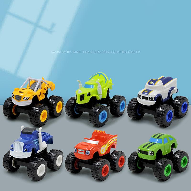 Flame And Machine Monster Car Toys Russian Crusher Truck Vehicles Figure Blaze Toy Blaze The Monster Machines Birthday Gifts