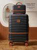 ABS+PC Expandable Trolley Case Set: Three-Piece Layered Storage Carry-on Suitcase for Travel.