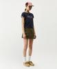 Mayol Cotton Color Block Cargo Skirt_Khaki