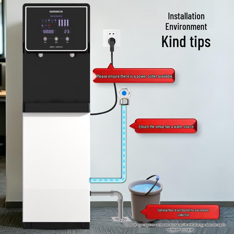 Commercial Standing Water Purifier & Hot/Cold Dispenser