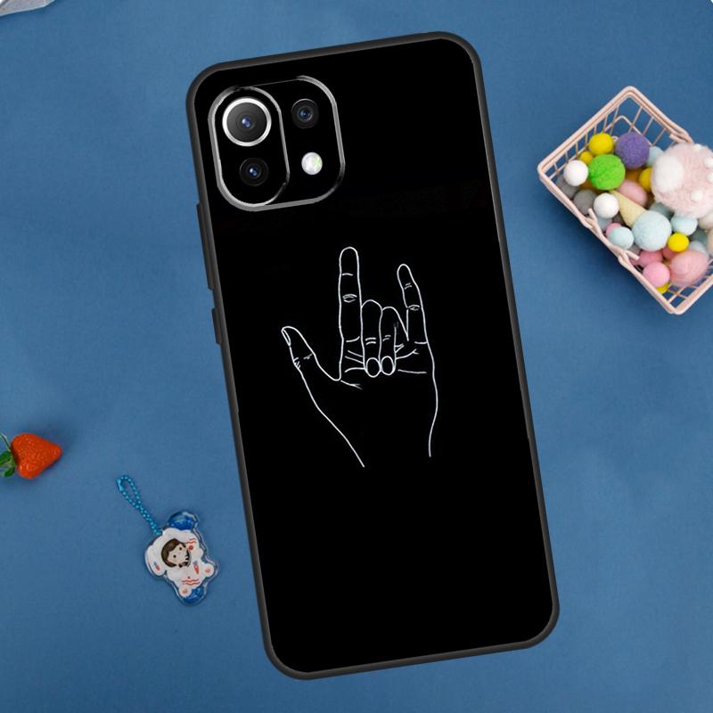 Rock Roll Skull Case For Xiaomi 15 Ultra 13 14 11T 12T 13T 14T Pro POCO X7 Pro F5 F6 M6 X3 X5 X6 Pro Coque