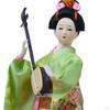 Japanese Kimono Doll Asian Statue Lady Statuette Decorative Collectible Figurine Kabuki for