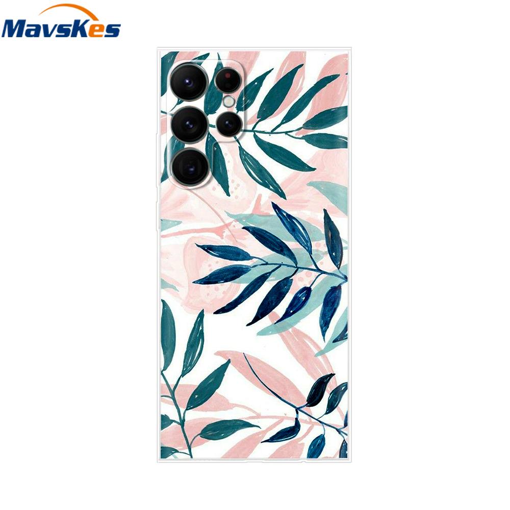 For Samsung Galaxy S22 Ultra Case Silicone Soft Clear Bumper Back Cover For Samsung S22 Ultra Cases For Samsung S22 Ultra Fundas