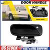 Front Right Exterior Door Handle For 1993-1998 Toyota T100 Black Lever TO1311115