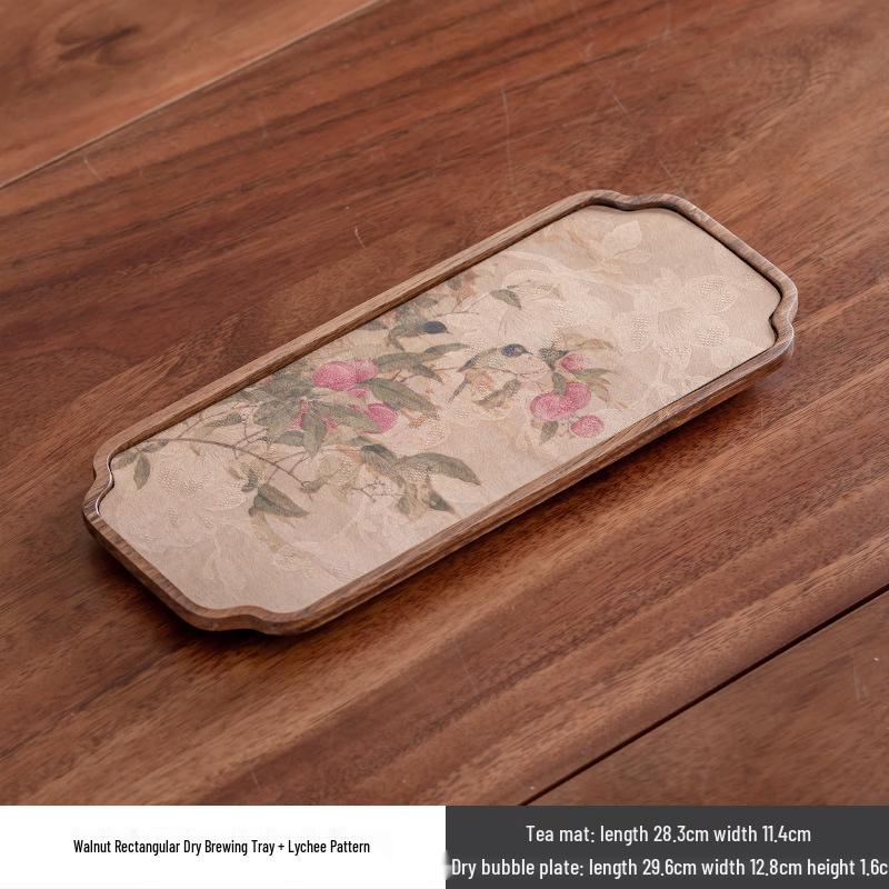 Shanchongshan Walnut Wood Dry Tea Tray