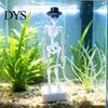 Kreative Aquarien-Dekorationen Tanzendes Skelett Aquarium Sprudler mit einstellbarem Luftstrom, Unterwasser 3D-gedruckte Dekoration Bewegliche Gelenke Angetriebene Bewegung