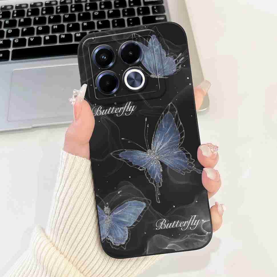 Spring Flower Case For Infinix Note 40 5G Cover Silicone Soft Shockproof Funda For Infinix Note 40 X 40X Note40 Note40X Casing