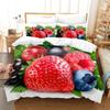 Sweet Cherry Bedding Set Lovely Kid's Duvet Cover Boys, Quilt Cover Girls Room Gorgeous Bedding King/Queen Duvet Cover Set