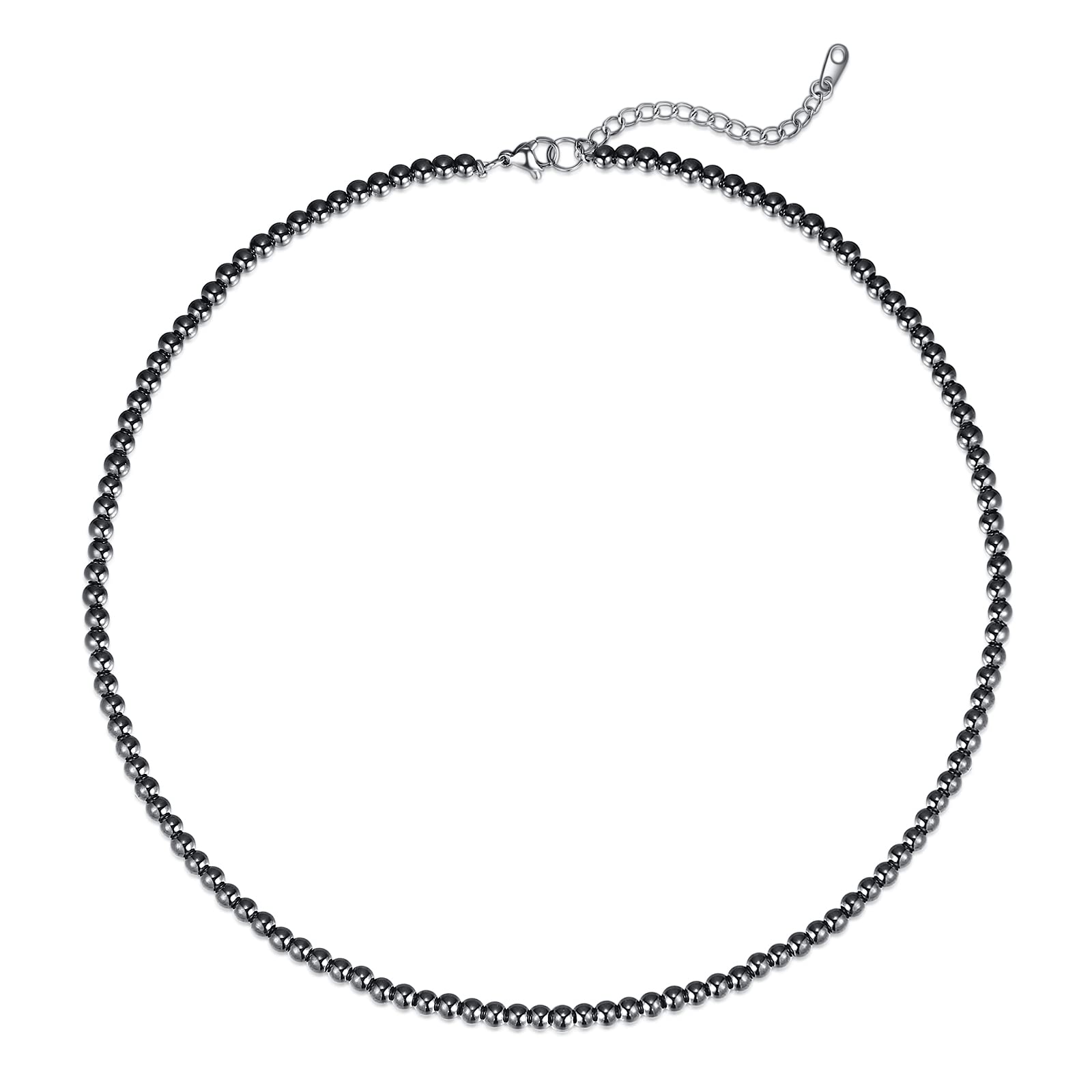 

ASGEM Magnetic 110 4 мм Терагерцовый натуральный камень Магнит Женское ожерелье, Магниты, Мужские, Сильные, Популярные, Ожерелье, Женское, Мужское, Гипоаллергенное,