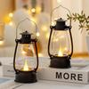 Retro Portable Night Light Mini Atmosphere Horse Lantern Desktop Decoration Photo Decoration PropOil Lamp