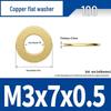Ultra-Thin Brass Flat Washer Round Shim (Sizes M2-M20)