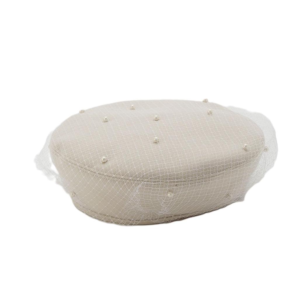 [Snidel] Perlový tylový baret SWGH244636 Dámský IVR