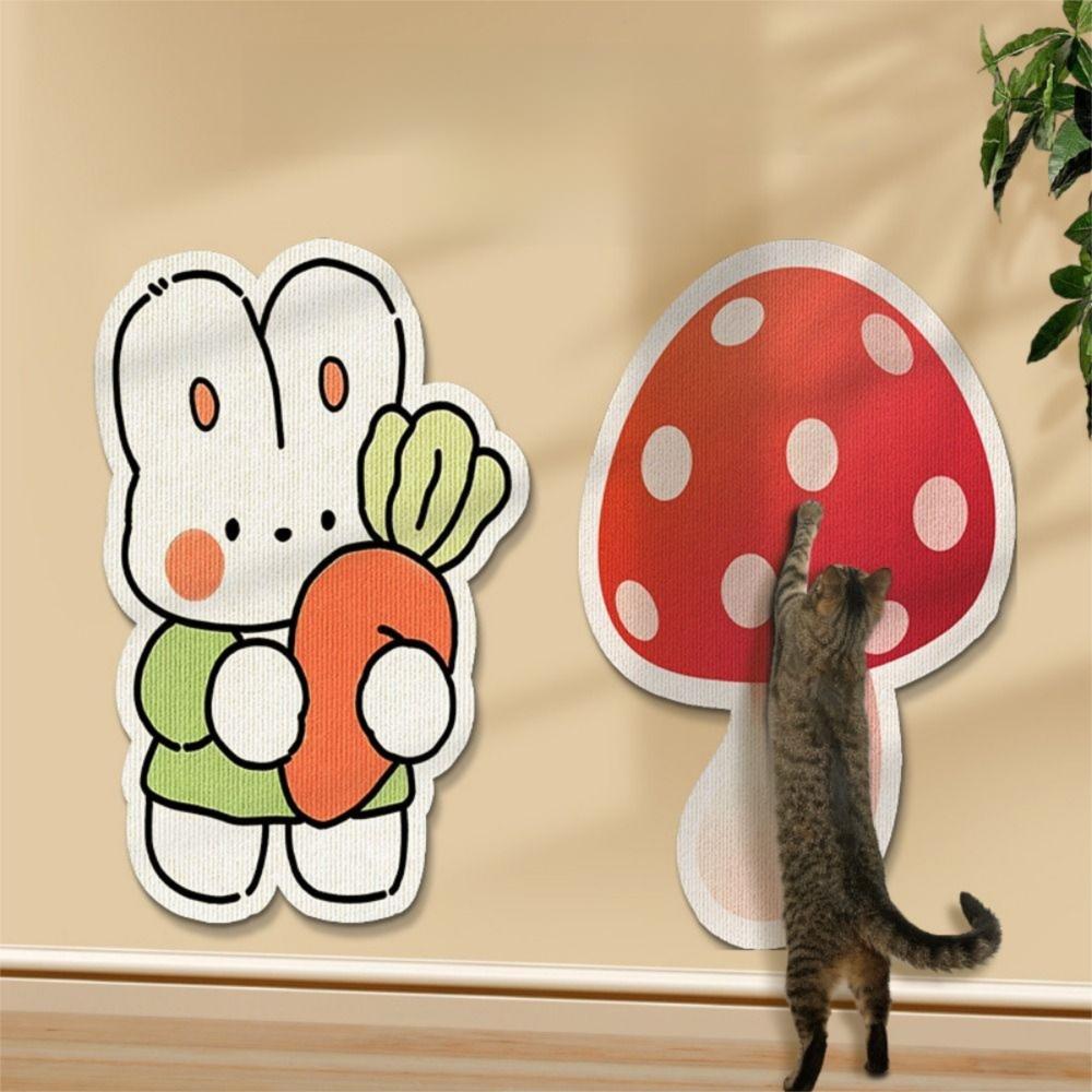 Wall Mounted Cat Scratching Pads Wear-resistant Cat Claw Grinder Cat Scratching Board  Pet Toy